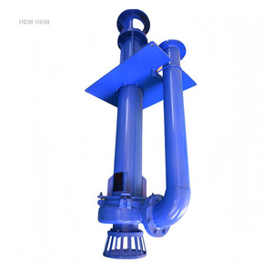 Pompe à eau verticale submersible pour boues et eaux usées - Pompe de refoulement électrique directe usine pour l'industrie des eaux usées - Product Image 4