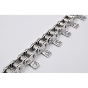 Cadena de rodillos de precisión de paso corto de acero inoxidable serie B con piñones de placa recta para industrias de restaurantes - Product Image 5