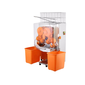 Nouvelle machine à jus d'orange automatique en acier inoxydable pour usage commercial, restaurant, moteur électrique 120W, 20 oranges/minute, 1 - Product Image 4