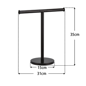 <span class=keywords><strong>Toallero</strong></span> de acero inoxidable en forma de T para cocina y baño, <span class=keywords><strong>toallero</strong></span> decorativo de pie para Baño - Product Image 6