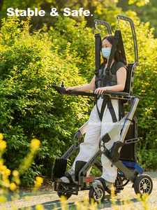 Cadre de marche médical intelligent pour personnes âgées, pour la rééducation des membres inférieurs et l'entraînement à la marche - Équipement de réadaptation en gros - BZ-QDL01 - Product Image 4