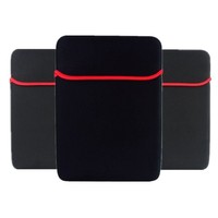 Housse pour iPad et ordinateur portable en néoprène pour modèles MacBook 13 pouces/14 pouces et tablettes, antivol, résistante aux chocs, pliable