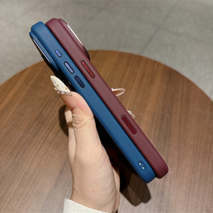 เคสโทรศัพท์มือถือแม่เหล็กใสแบบขายส่งสำหรับ iPhone 18 17 Pro Max แบบ 360 องศา °   ขาตั้งแบบวงแหวนหมุนได้ ฝาหลังกันกระแทก - Product Image 4