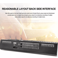 Console de mixage professionnelle Depusheng DX32C, 32 canaux, 99 types d'effets numériques intégrés, vente chaude