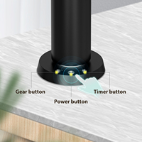 Diffuseur de parfum sur pied en métal de luxe 120 ml pour huiles essentielles, machine à parfum d'ambiance pour café, bureau, chambre à coucher (couvre une surface de 700 pieds carrés)
