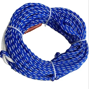 High strength colorful hollow braid 8 strands pp rope for hot sale