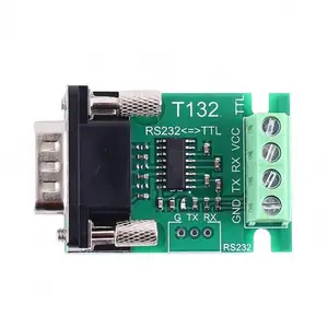 TTL UART zu RS232 Bus konverter RS232 zu UART Data Analyzer DB9 Stecker buchse