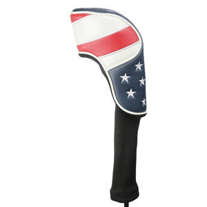 Set di Copritesta per Mazze da <span class=keywords><strong>Golf</strong></span> Personalizzati con Logo Ricamato, in Pelle PU con Magnete, Vendita all'Ingrosso - Product Image 3