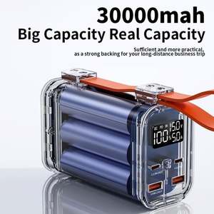 Batterie externe portable 2023 de 100 watts, 30000 mAh, 60000 mAh pour ordinateur portable - Product Image 3
