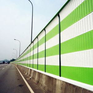 <span class=keywords><strong>Meilleur</strong></span> prix persienne feuille de barrière anti-bruit réduire le mur de barrière anti-bruit pour l'autoroute de l'aéroport - Product Image 6