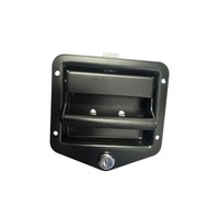 Serrure de tiroir en acier inoxydable poli pour camping-car, loquet de boîte à outils, serrure de panneau de véhicule de chantier, serrure de porte de camping-car, serrure de remorque à palette