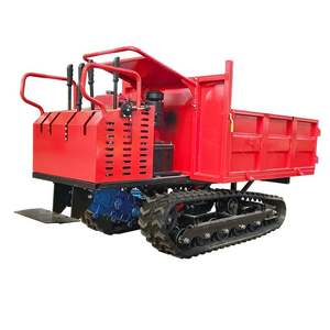 Высокомощный гусеничный транспортер, 3 тонны, 5 тонн, низкая цена, вездеходный гусеничный самосвал - Product Image 5