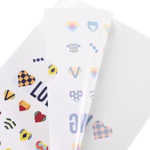 Brochure imprimée sur une seule page en forme de L A4 personnalisée avec couverture rigide et jeu de fichiers d'animation de dessins animés sérigraphie de stockage de logos - Product Image 5