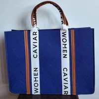 Promotion Sac Fourre-Tout en Feutre avec Logo Personnalisé, Sac à Main Femme en Laine Feutrée, Sac Cabas d'Épaule pour le Shopping, Sacs de Rangement pour Femmes