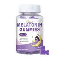 Melatonin Sleep Gummies Langsung dari Pabrik OEM/ODM - Kurangi Waktu Tidur yang Lambat, Tingkatkan Kualitas Tidur yang Nyenyak & Perbaiki Kualitas Tidur 60 Gummies