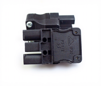 Connecteurs de prise mâle-femelle BELEKS 250V, boîtier en polyamide 66 V2 avec contacts en cuivre, protection IP30
