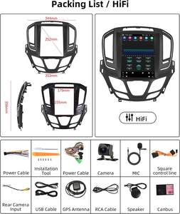 Podofo 9,7 "Android Car Stereo Car Radio para Buick Regal <span class=keywords><strong>2014</strong></span>/<span class=keywords><strong>Opel</strong></span> <span class=keywords><strong>Insignia</strong></span> <span class=keywords><strong>2014</strong></span>-2016 con Carplay Android Auto GPS HIFI RDS - Product Image 6