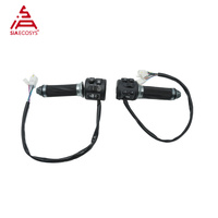 Kits de contrôleur de moteur Fardriver ND72450 48V-72V DC 450A 3000W-5000W avec écran LCD DKD et accélérateur
