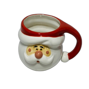 Listo <span class=keywords><strong>para</strong></span> pintar Ceramic Bisque Santa Cup - Product Image 6