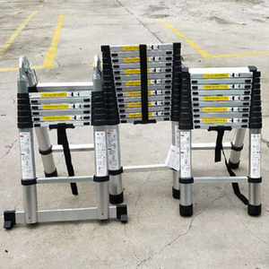 Escaleras Escalera Extensión Telescópica Apartamento moderno <span class=keywords><strong>Lidl</strong></span> Aluminio Retráctil Plegable 3,8 M/4M/4,4 M/5M/5,8 M/6,2 M - Product Image 4