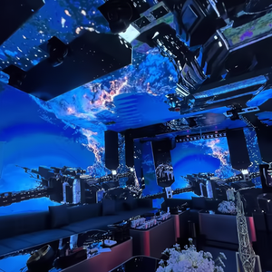 บูธดีเจการแสดงผล LED สำหรับ KTV บาร์ไนต์คลับงานออกแบบได้ตามต้องการ - Product Image 1