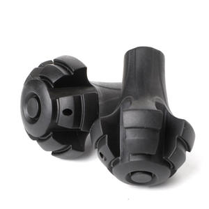 Embout en caoutchouc noir antidérapant en PVC résistant à l'usure pour bâtons de randonnée Q8 - Product Image 2