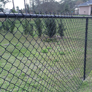 Nhà Máy Giá Rẻ mạ kẽm dây kim cương lưới PVC Chuỗi liên kết hàng rào cho hàng rào bên bờ biển - Product Image 4