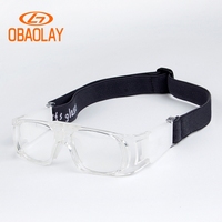 Lunettes de sport pour enfants en promotion, disponibles en OEM - Lunettes de basketball réglables avec sangle, lunettes de protection pour activités sportives en extérieur pour enfants, monture en PC