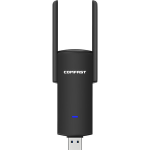 Comfast Ac1300 MU-<span class=keywords><strong>MIMO</strong></span> Không Dây <span class=keywords><strong>Wifi</strong></span> Adapter Rtl8812bu Dual Band 1300Mbps <span class=keywords><strong>USB</strong></span> Wi-Fi <span class=keywords><strong>Dongle</strong></span> Cho PC Hoặc Máy Tính Xách Tay CF-924AC V2 - Product Image 1