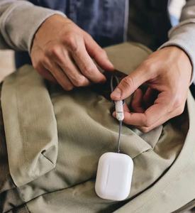 TITUO - Correa Antipérdida y Estuche Protector Inalámbrico para Auriculares Bluetooth, Accesorio para <span class=keywords><strong>Apple</strong></span> <span class=keywords><strong>AirPods</strong></span> Pro 2 - Product Image 6