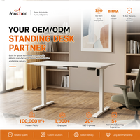 Cadre de bureau debout électrique en gros, design scandinave, réglable en hauteur avec ajustement automatique