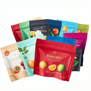 Custom Logo Food Packaging Ziplock <b>Bags</b> 3.5g 7g 28g Child Proof Mylar <b>Bags</b> <b>Stand</b> up Food Candy Pouch - Product Image 1