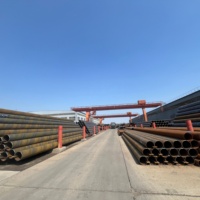 Tuyau en acier soudé en spirale SSAW Q235B Q345B pour pipeline d'huile, de gaz et d'eau, diamètre de 219 à 2020 mm, 6 m, 12 m