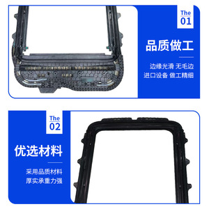 Nouveau support de cadre de toit ouvrant en acier inoxydable pour Byd Qin Yuan Pro Tang Dm Han Ev Song Plus - Product Image 4