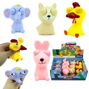 Stress abbau Angst Reduzierung Erhöhte Augen Puppe Quetschen Spielzeug Knallen Zappeln Squishy Animal Eye Popping Squeeze Toy