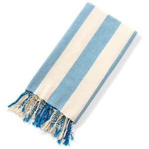 Toallas Turcas Hammam al por Mayor, 100% Algodón, con Bordado de Logotipo a Rayas, Diseño Personalizado, Portátiles, para Gimnasio y Playa, de Secado Rápido y Resistentes a la Arena - Product Image 4