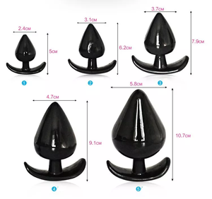Jouets anaux vente entière sexe <span class=keywords><strong>Anal</strong></span> adulte jouets sexuels pour hommes femmes 5 pièces ensemble de Plug <span class=keywords><strong>Anal</strong></span> - Product Image 5