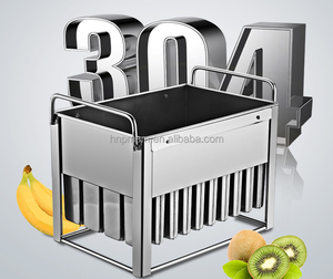 Máquina para Hacer Paletas de Hielo con 2 Moldes, Máquina Multifuncional para Hacer Paletas de Hielo, Moldes Individuales Mexicanos de Acero Inoxidable, 12 Moldes - Product Image 3