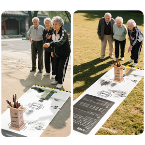 Traditional Tossing Pot Arrow Toy Throwing Pot Game Set Competition Game Wooden Other Educational Toy for <b>Physical</b> Exercise - Product Image 2