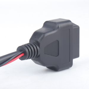 Elektronik uygulamalar için PBT yalıtım malzemesi ile üç pinli Transfer OBD 2 kablo demeti/adaptörü - Product Image 4
