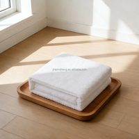 Serviettes de bain en coton de luxe, broderie personnalisée, logo personnalisé, légères, respirantes, séchage rapide, douces, lisses, hôtel, 140x73cm, blanc/personnalisé