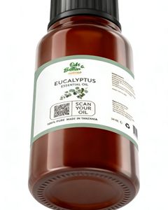 Huile d'eucalyptus pure cosmétique biologique, naturelle, sûre, pour le corps, le bain, les cheveux, aromathérapie, beauté, bien-être, distillée à la vapeur, hydratante pour la peau - Product Image 3