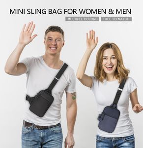 Mini Bolso Bandolera para Hombre y Mujer, Impermeable, Moderno, para Teléfono Celular, para Viajes, Trabajo, Gimnasio - Product Image 3