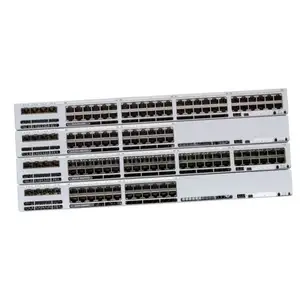 208 Gbps pada 24-port Gigabit Ethernet Network Hardware Switch C9300-24T-E