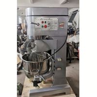 Équipement de boulangerie en acier inoxydable commercial, mélangeur planétaire 80L pour la préparation de gâteaux