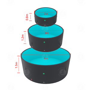 <span class=keywords><strong>Piscina</strong></span> Inflable Portátil para 4-6 Personas, Directo <span class=keywords><strong>de</strong></span> Fábrica, <span class=keywords><strong>Piscina</strong></span> Inflable Segura <span class=keywords><strong>de</strong></span> PVC, <span class=keywords><strong>Piscina</strong></span> Redonda para Uso Doméstico - Product Image 5
