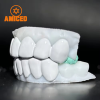 Dents Hip Hop en émail blanc Grillz Top 6 Bottom 6 Design classique Grillz