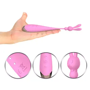 Popular 7 Frequency 3 Speed Rabbit Mini Vibes Female Clit Stimulator Girl Woman Vagina Vibrator Massager