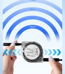 Wholesale Logo Printing 3 in 2 Retractable <b>Charger</b> for Promotional Event Business Gift Custom <b>Usb</b> <b>Cable</b> - Product Image 2