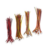 Produsen 2/3/4/5/6 pin 1.0 1.25 1.5 2.0mm Pitch JST ZH PH EH XH disesuaikan OEM ODM perakitan listrik Harness kabel kawat